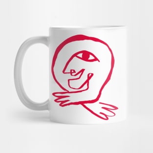 Twisted Red Mug